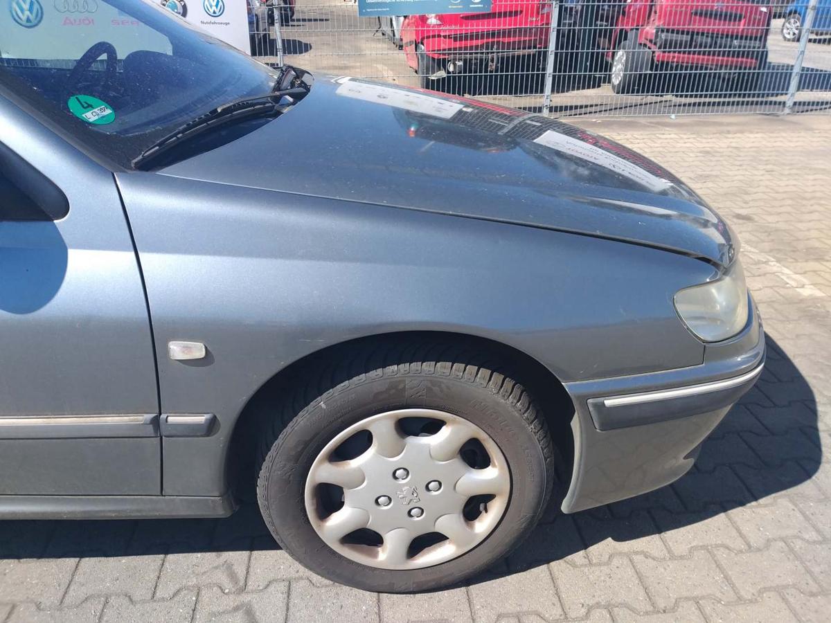 Peugeot 406 original Kotfl&uuml;gel vorn rechts EZDC Gris Hades Facelift Bj.2002
